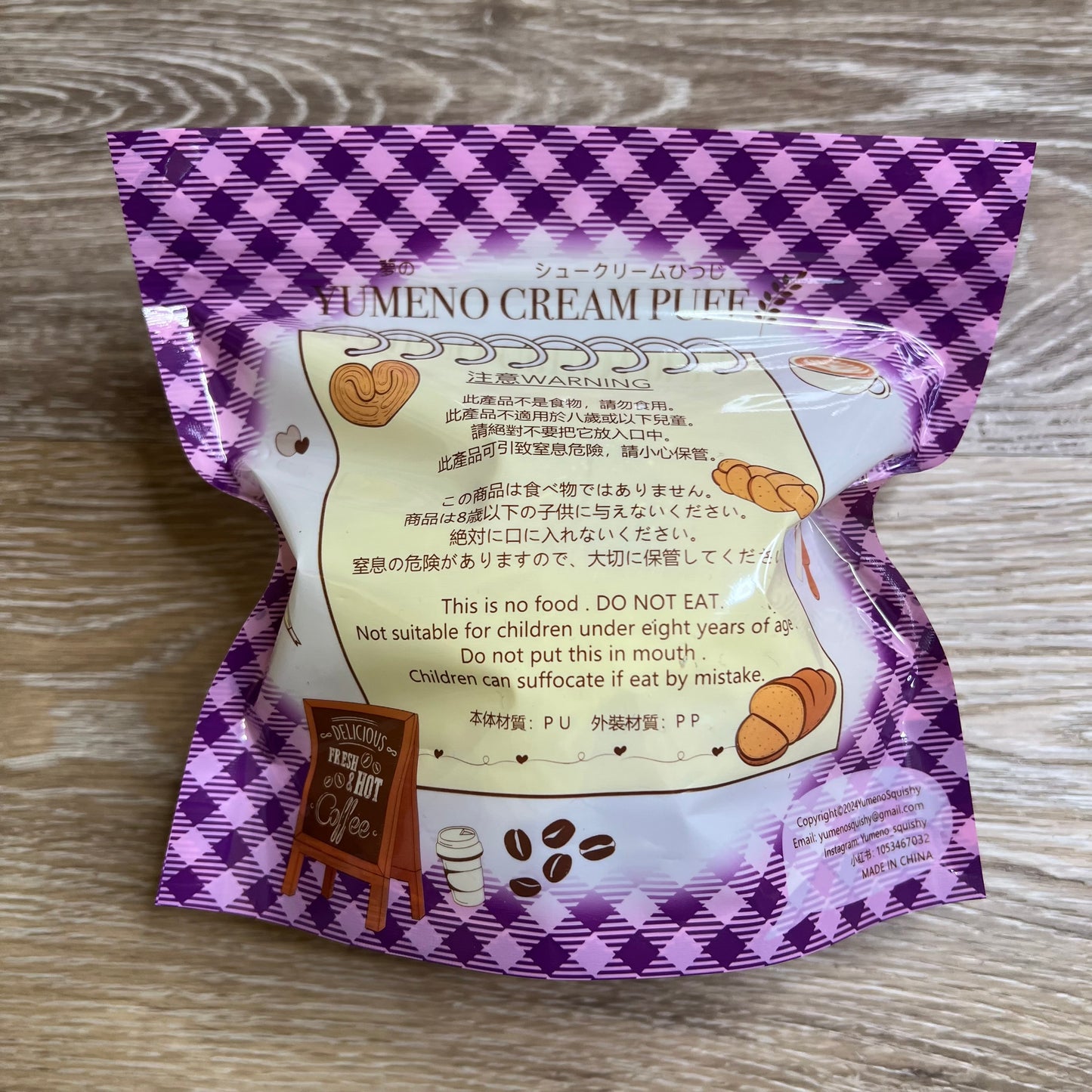 Yumeno Sheep Cream Puff Squishy