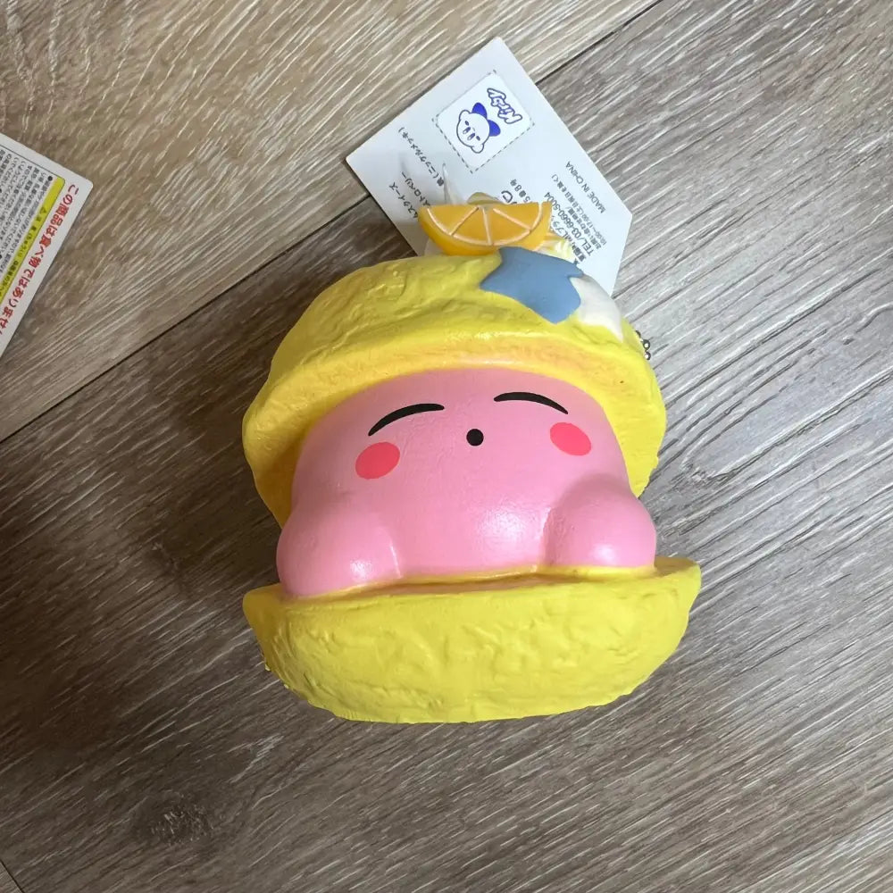 Kirby Cream Puff Squishy Orange