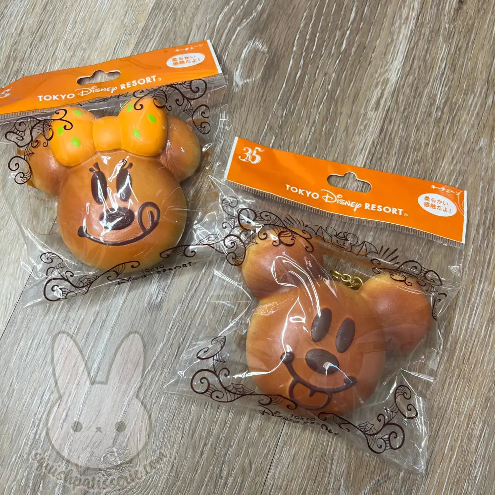 Mickey and Minnie Halloween Bun Squishy