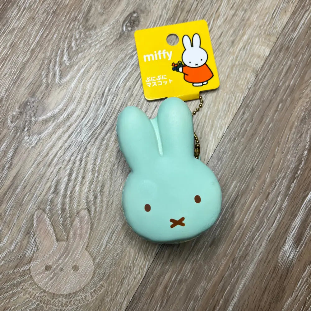 Miffy Cafe Squishy Blue Macaron