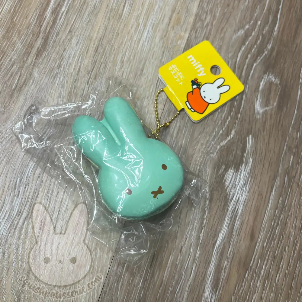 Miffy Cafe Squishy Blue Macaron (with OP)