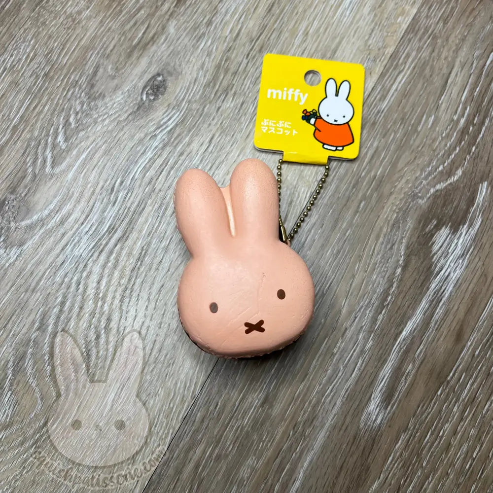 Miffy Cafe Squishy Pink Macaron