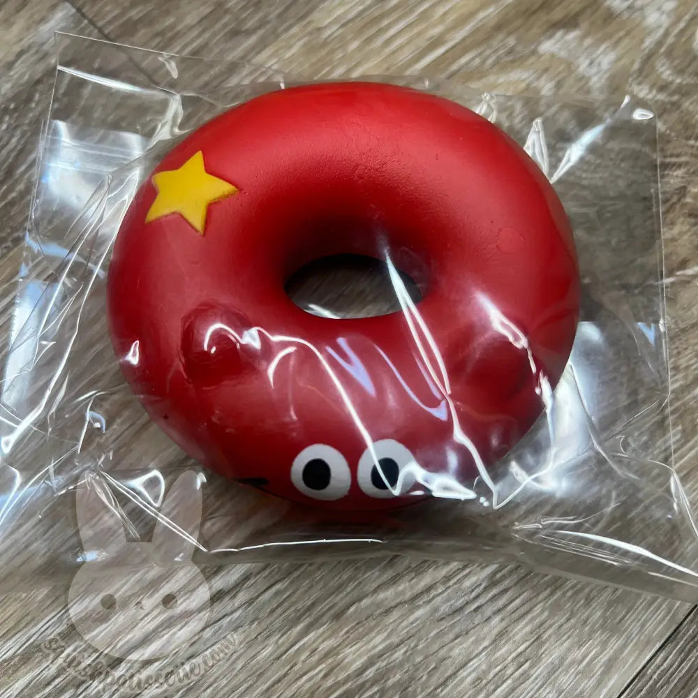 Mother Garden Halloween Donut Squishy Red Monster (repackaged)