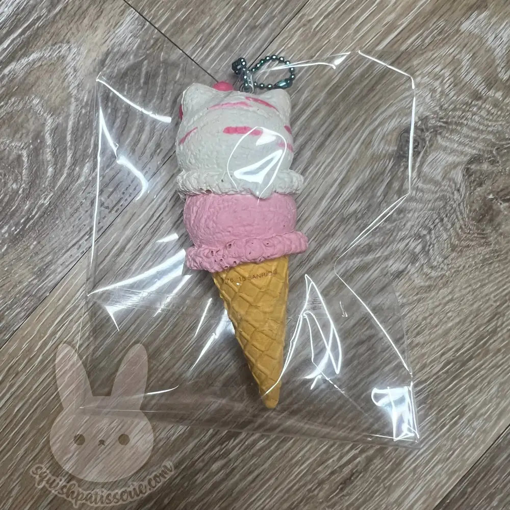 RARE Hello Kitty Ice Cream Squishy