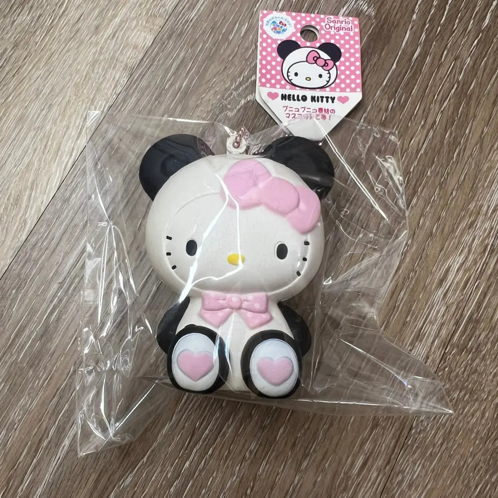 RARE Hello Kitty in a Panda Costume Squishy