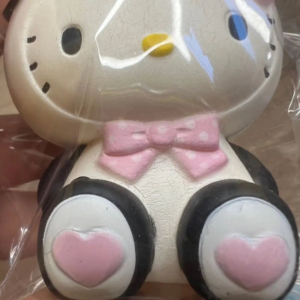RARE Hello Kitty in a Panda Costume Squishy
