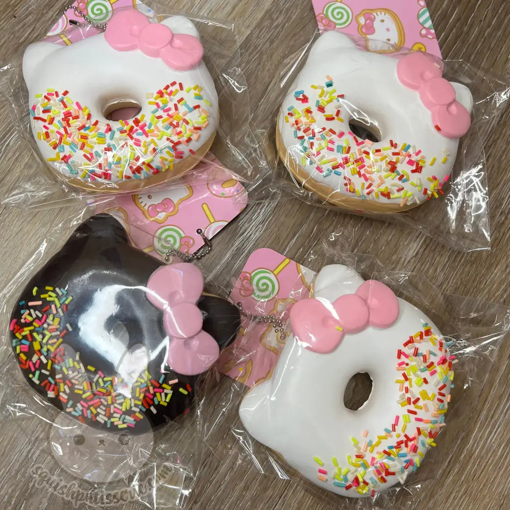 Rare Hello Kitty Jumbo Donut Squishy