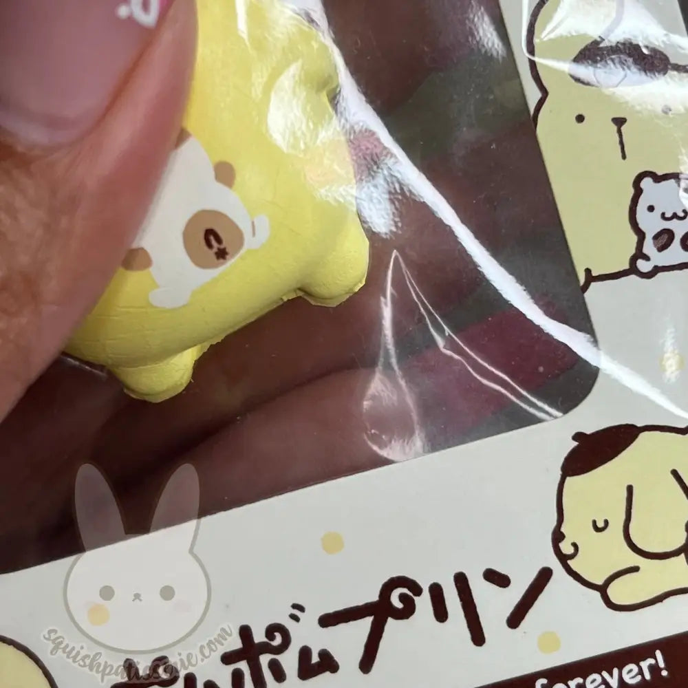 Rare Pompompurin Sticker Squishy