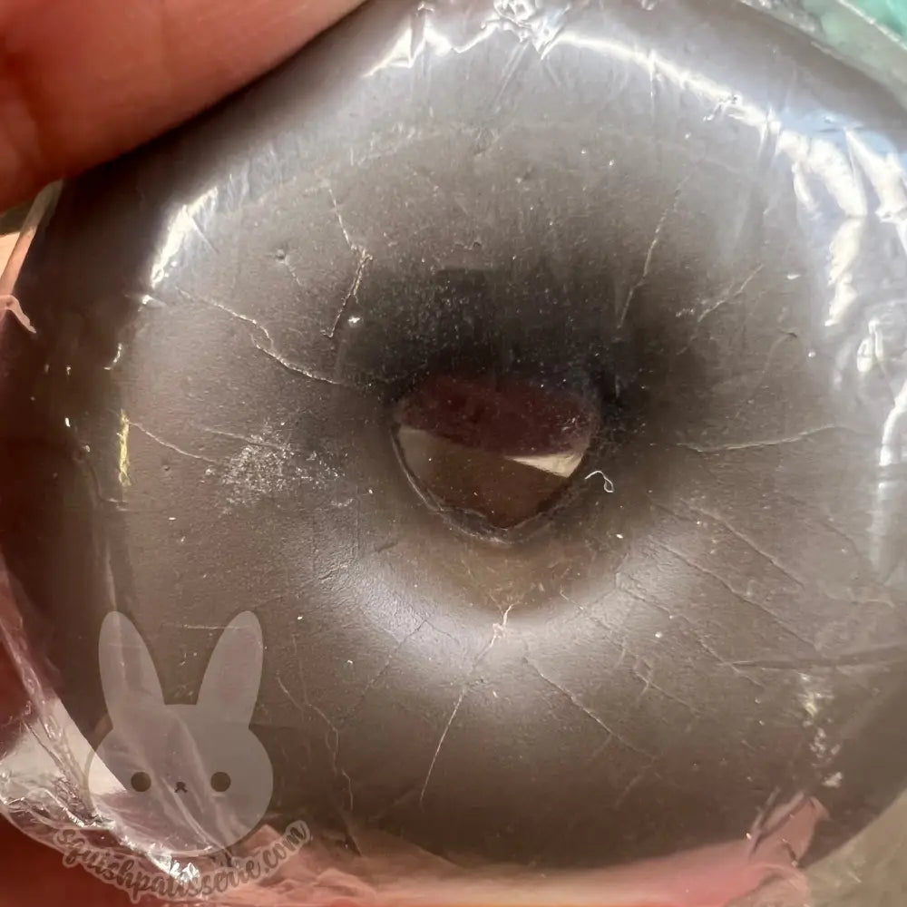 Rare & VTG Hello Kitty Rubber Tag Donut Squishy