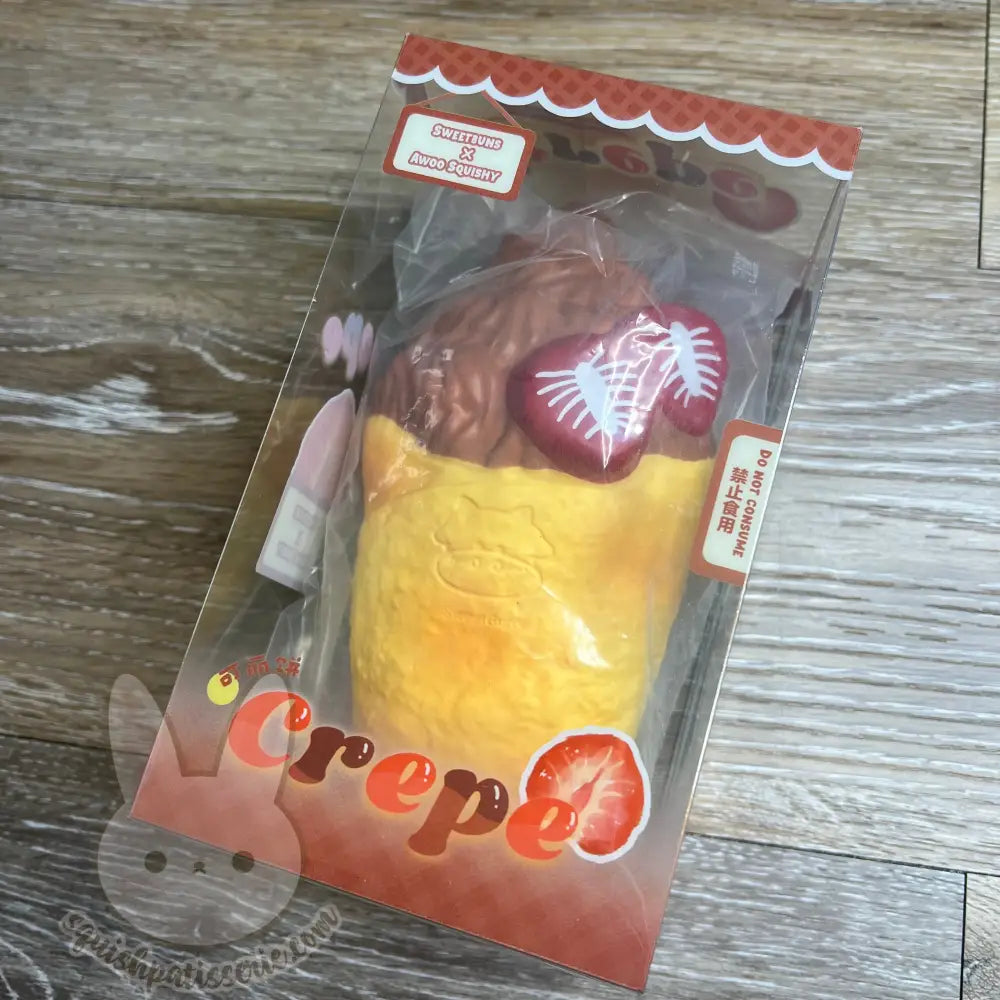 Sweetbuns Crepe Squishy - Chocolate (protective box)