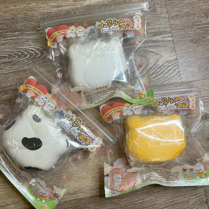 Taro Squishy Cat Cake Squishy