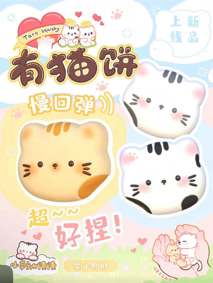 Taro Squishy Cat Cake Squishy