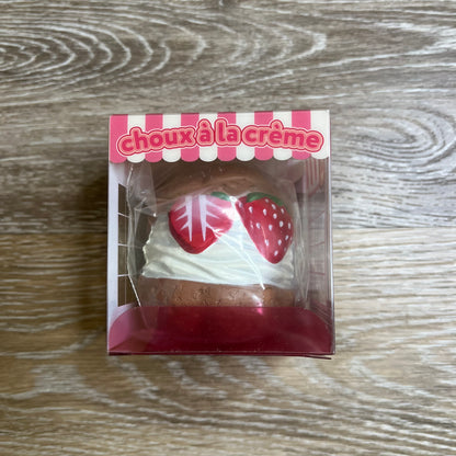 Chawa Strawberry Puff Squishy