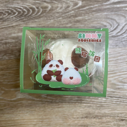 Simmy Panda Onigiri Squishy