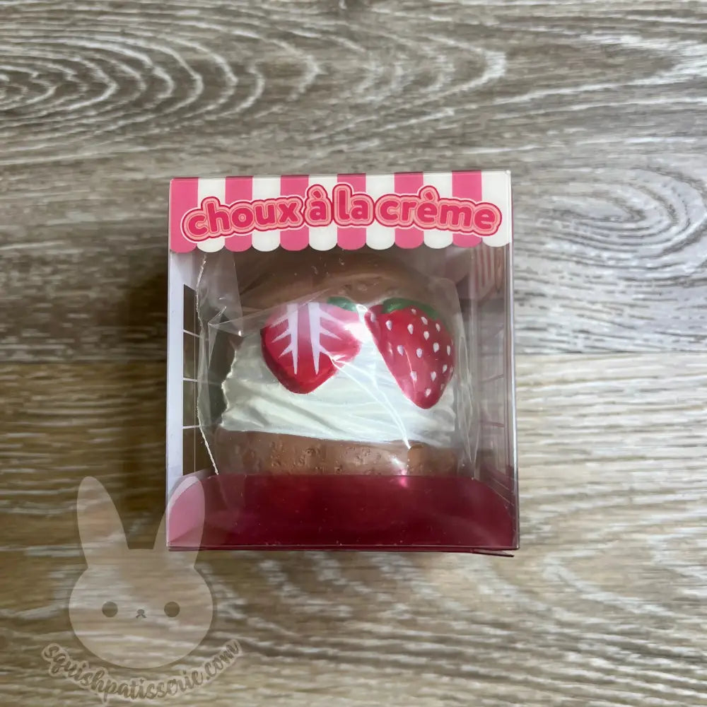 Chawa Strawberry Puff Squishy