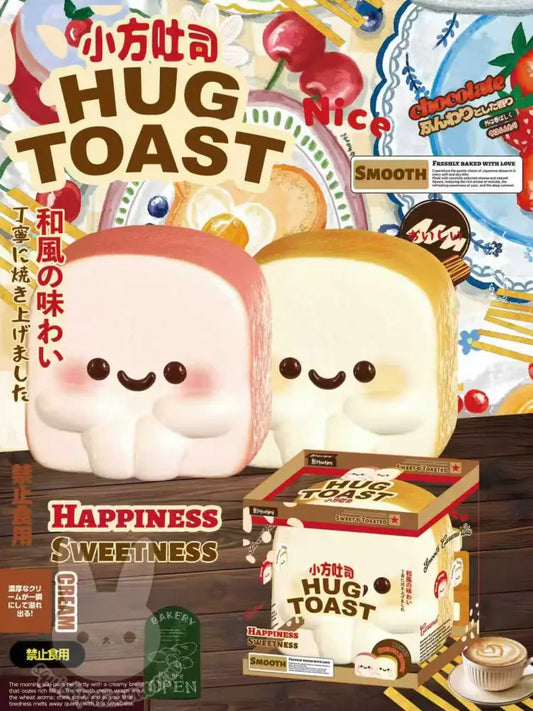 Hachimi Hug Toast Squishy