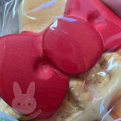 Hello Kitty Waffle Squishy