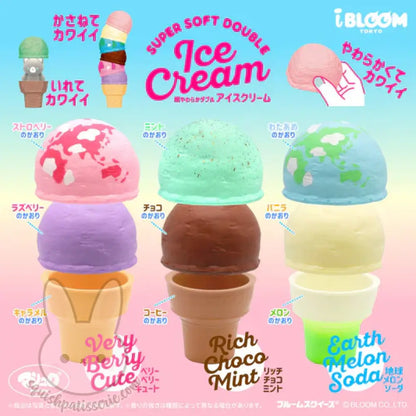 IBloom Double Scoop Ice Cream Squishy