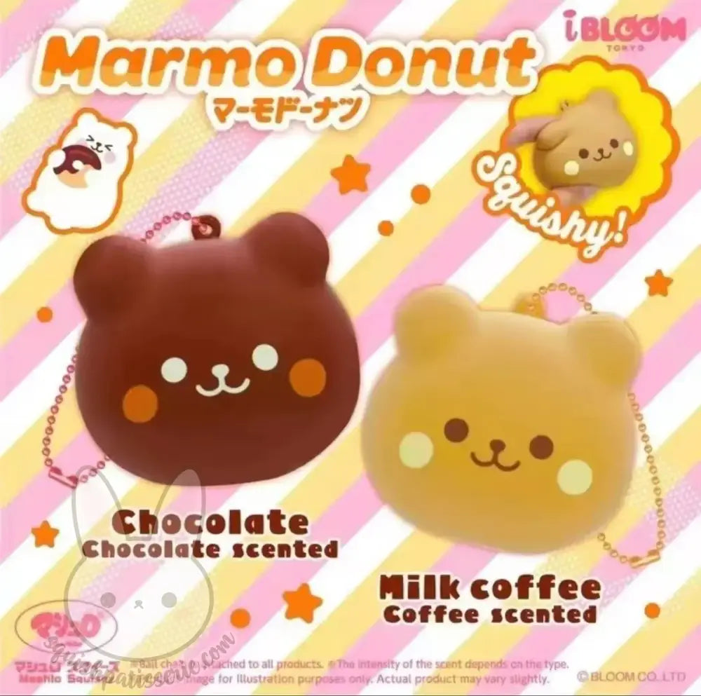 IBloom Marmo Donut Squishy - chocolate