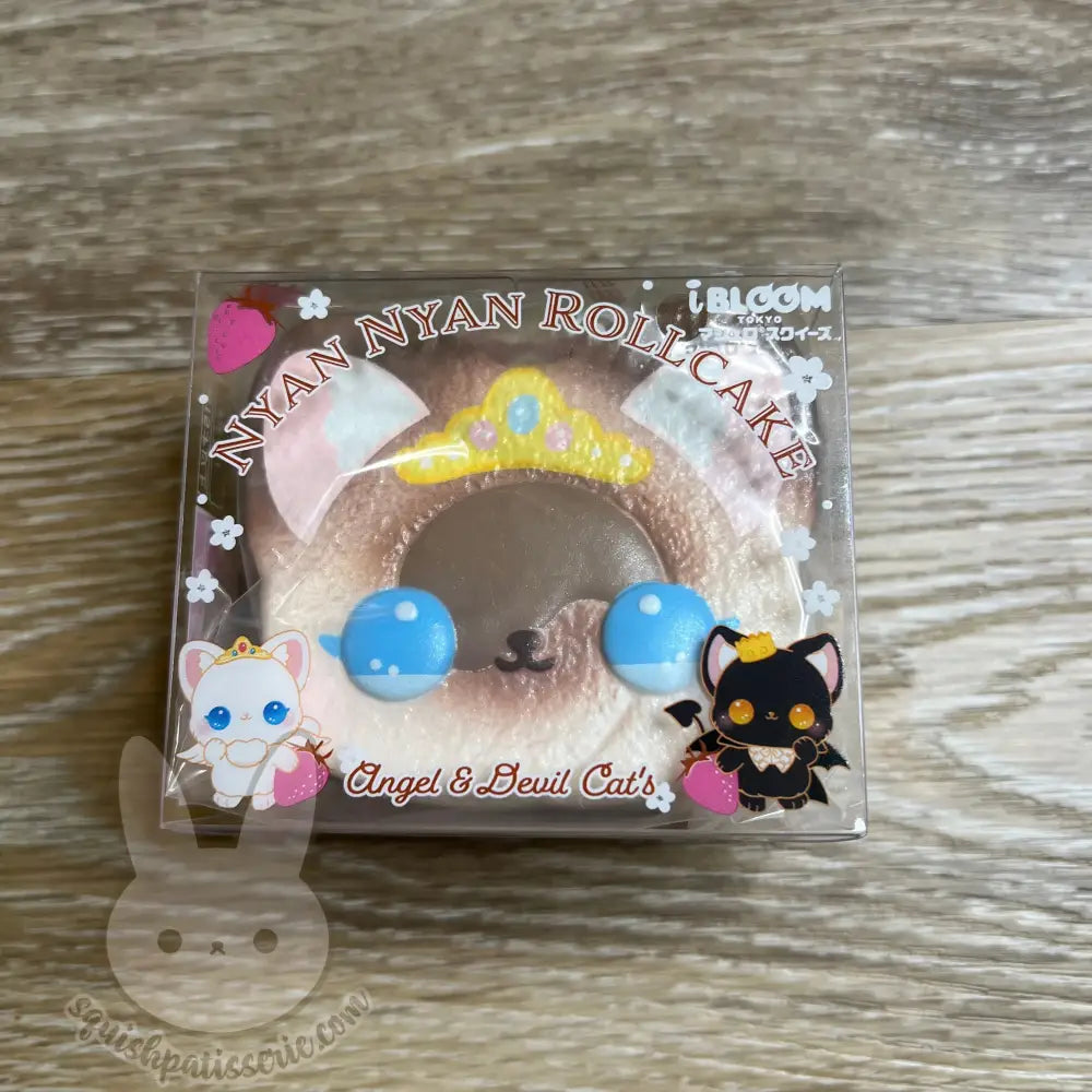 iBloom Nyan Nyan Rollcake Squishy - Peche