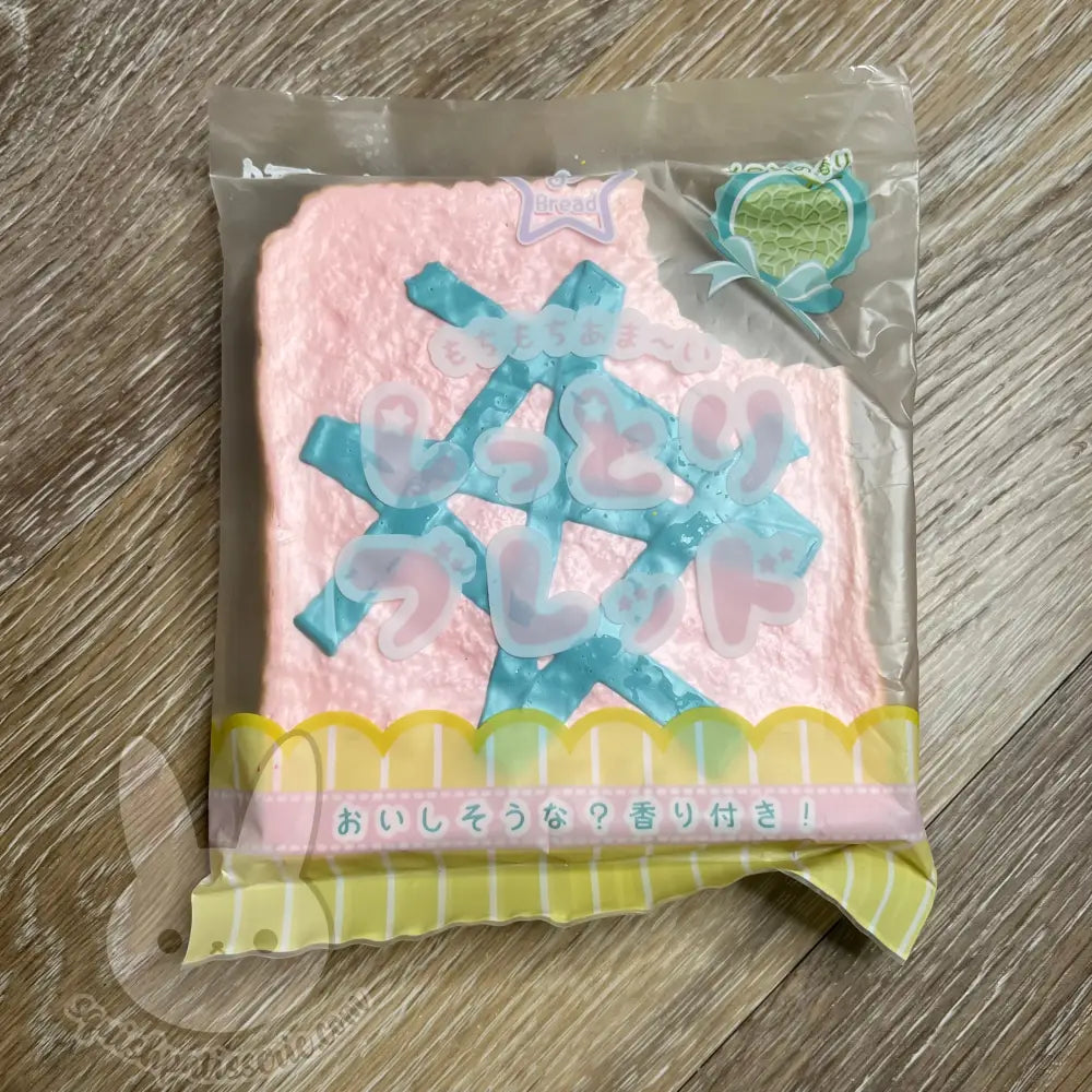 JDream Pastel Moist Bread Squishy pink toast (melon)