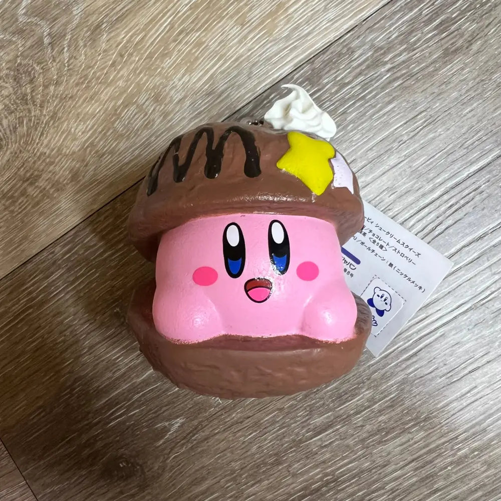 Kirby Cream Puff Squishy Chocolate