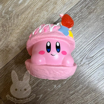 Kirby Cream Puff Squishy Strawberry