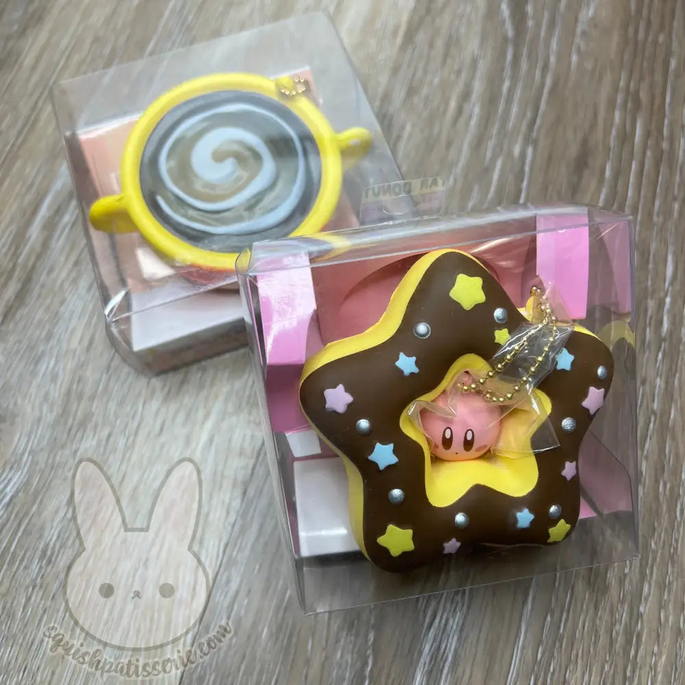 Kirby Star Donut Squishy