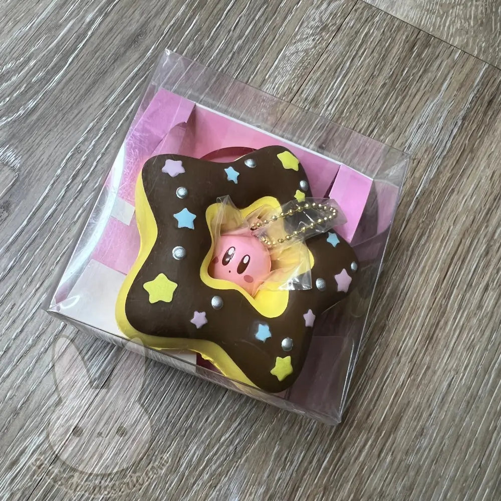 Kirby Star Donut Squishy Chocolate