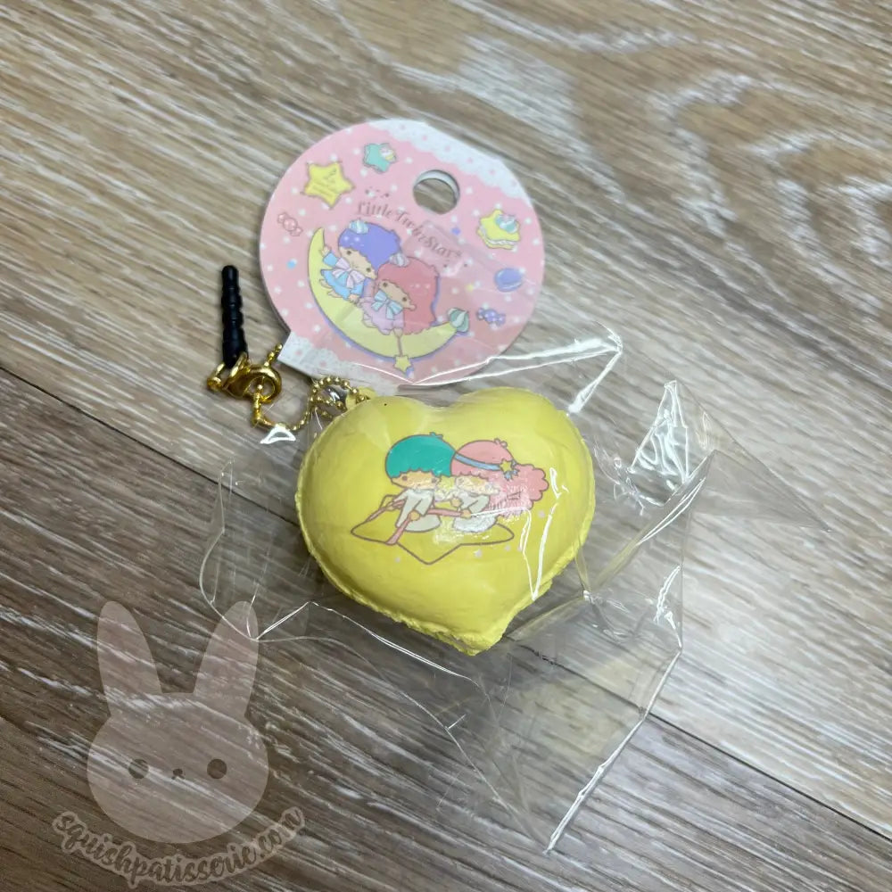 Little Twin Stars Macaron Squishy yellow
