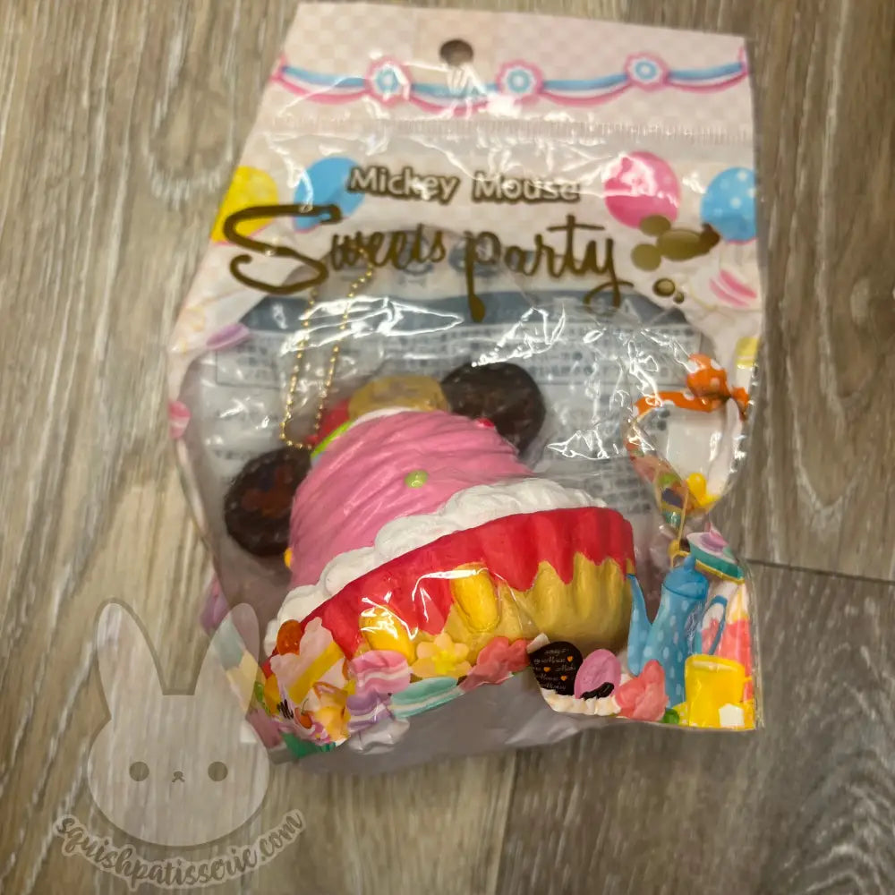 Mickey Mouse Sweets Party Squishy Strawberry Ice Cream