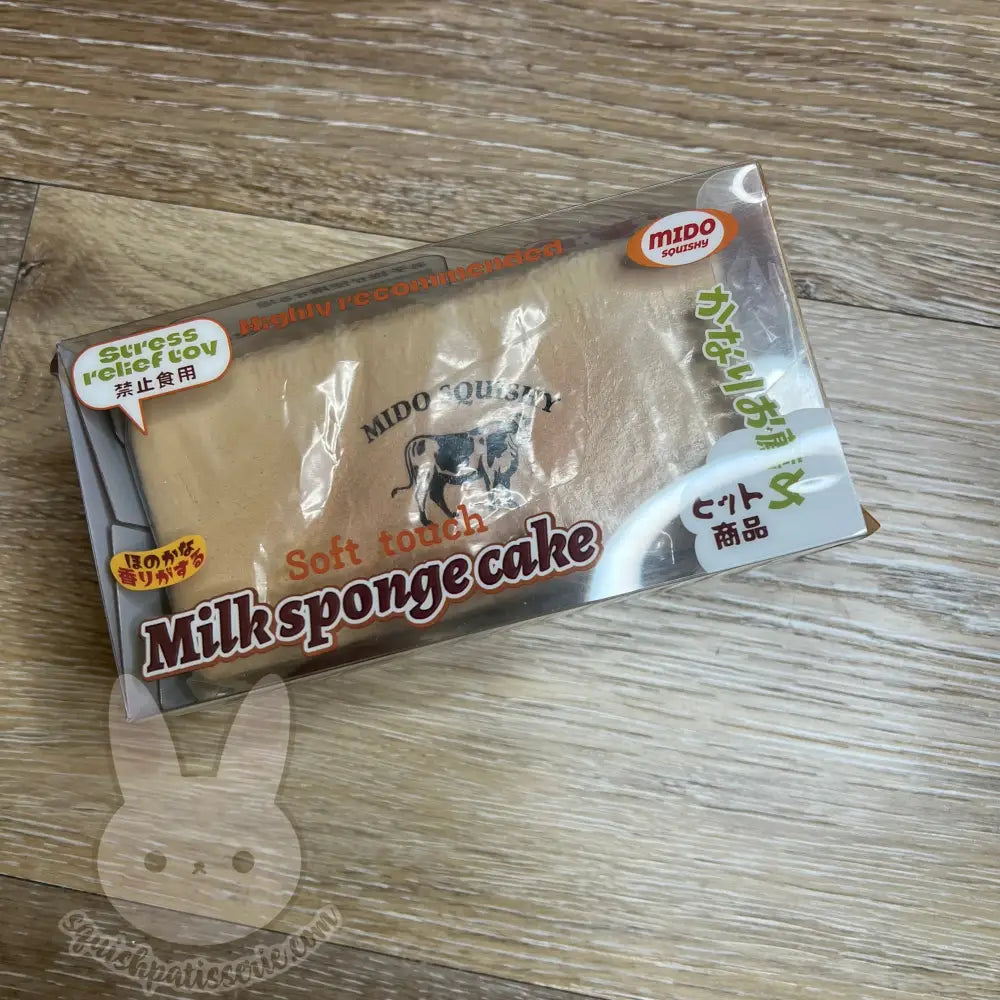 Mido Coffee Milk Sponge Cake Squishy