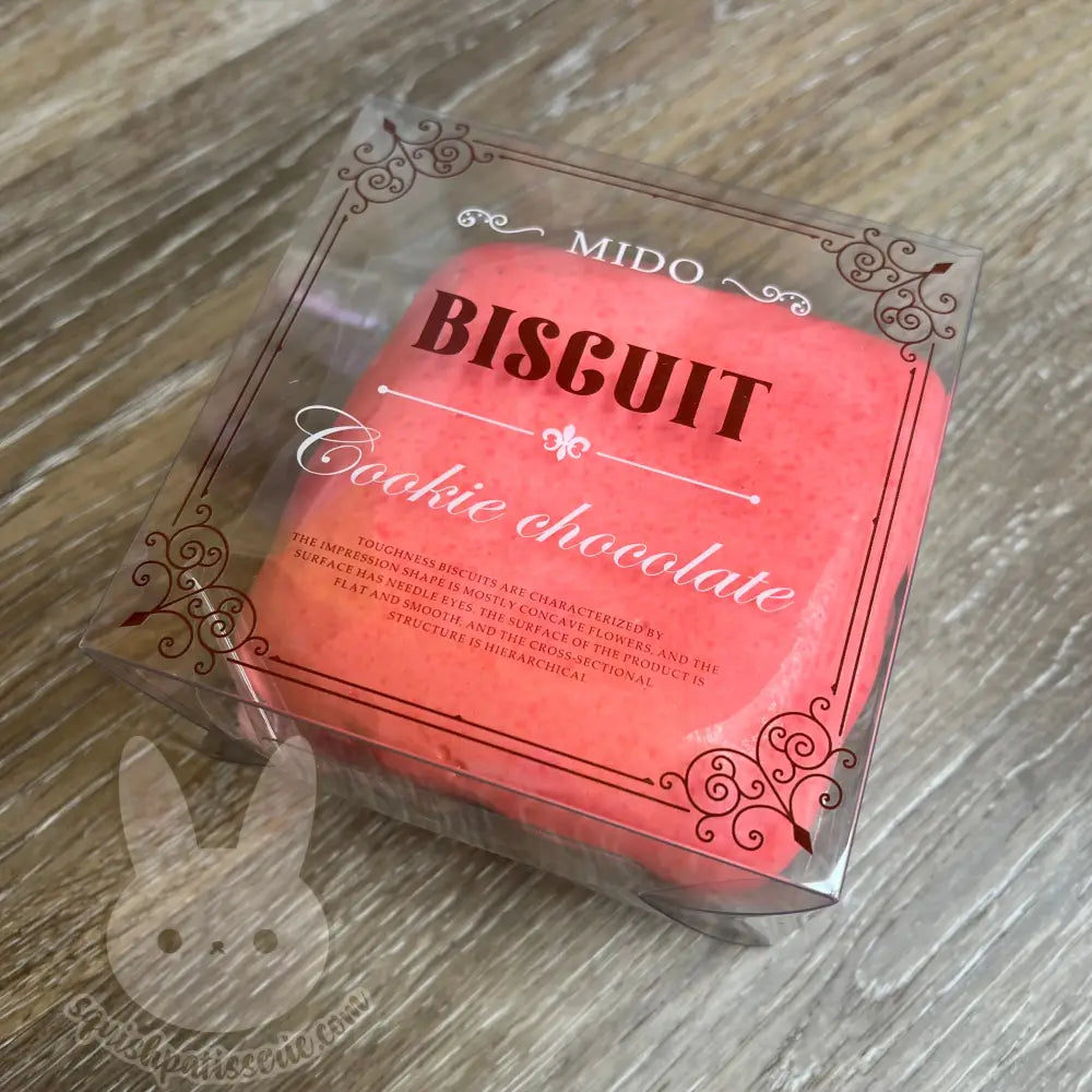 Mido Sticky Cookie Strawberry Squishy