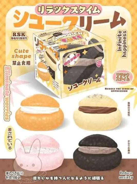 Mido x RSK Cream Puff Squishy