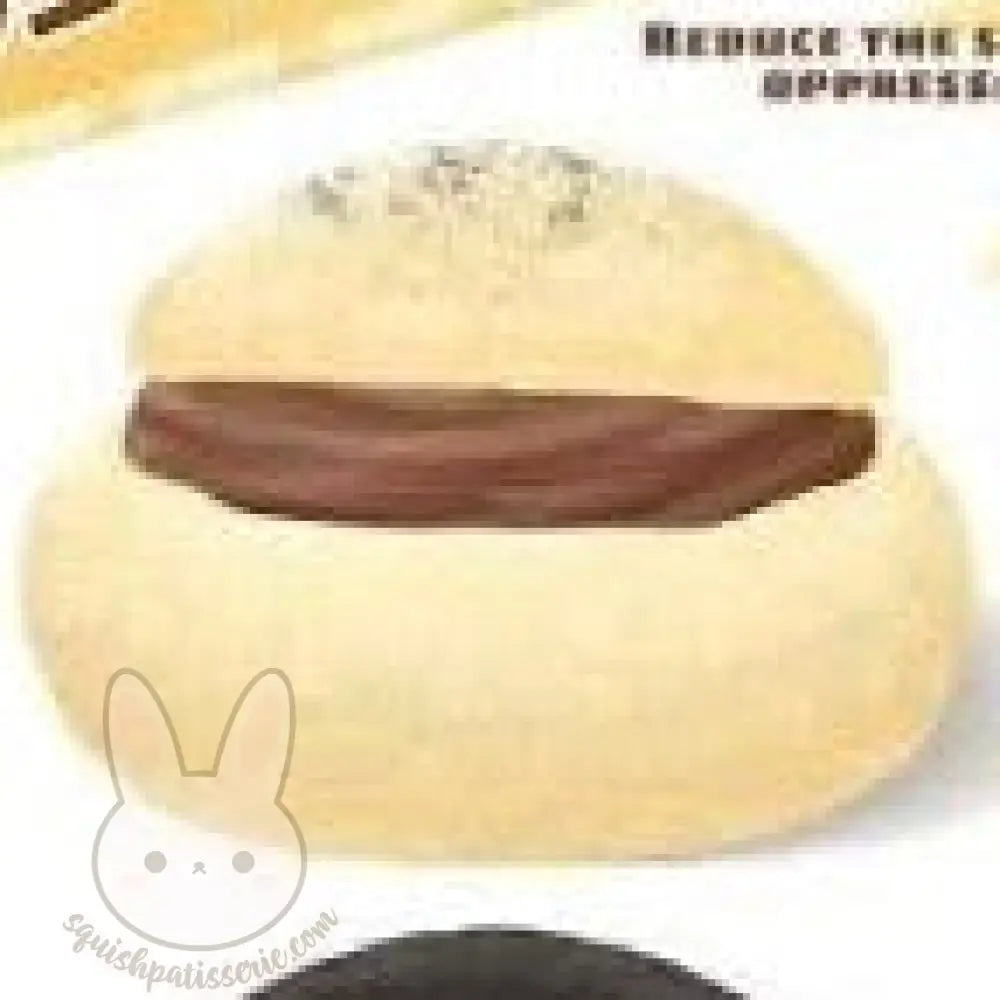 Mido x RSK Cream Puff Squishy - chocolate