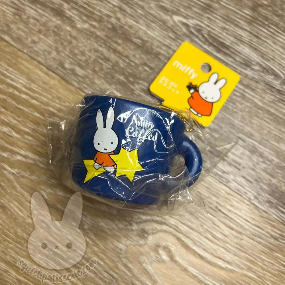 Miffy Cafe Squishy Blue Coffee