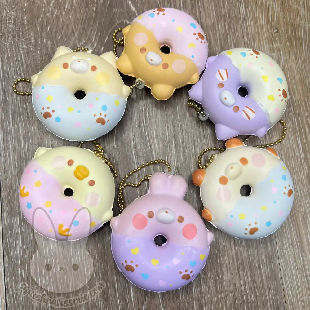 Mini Animal Donut Squishy