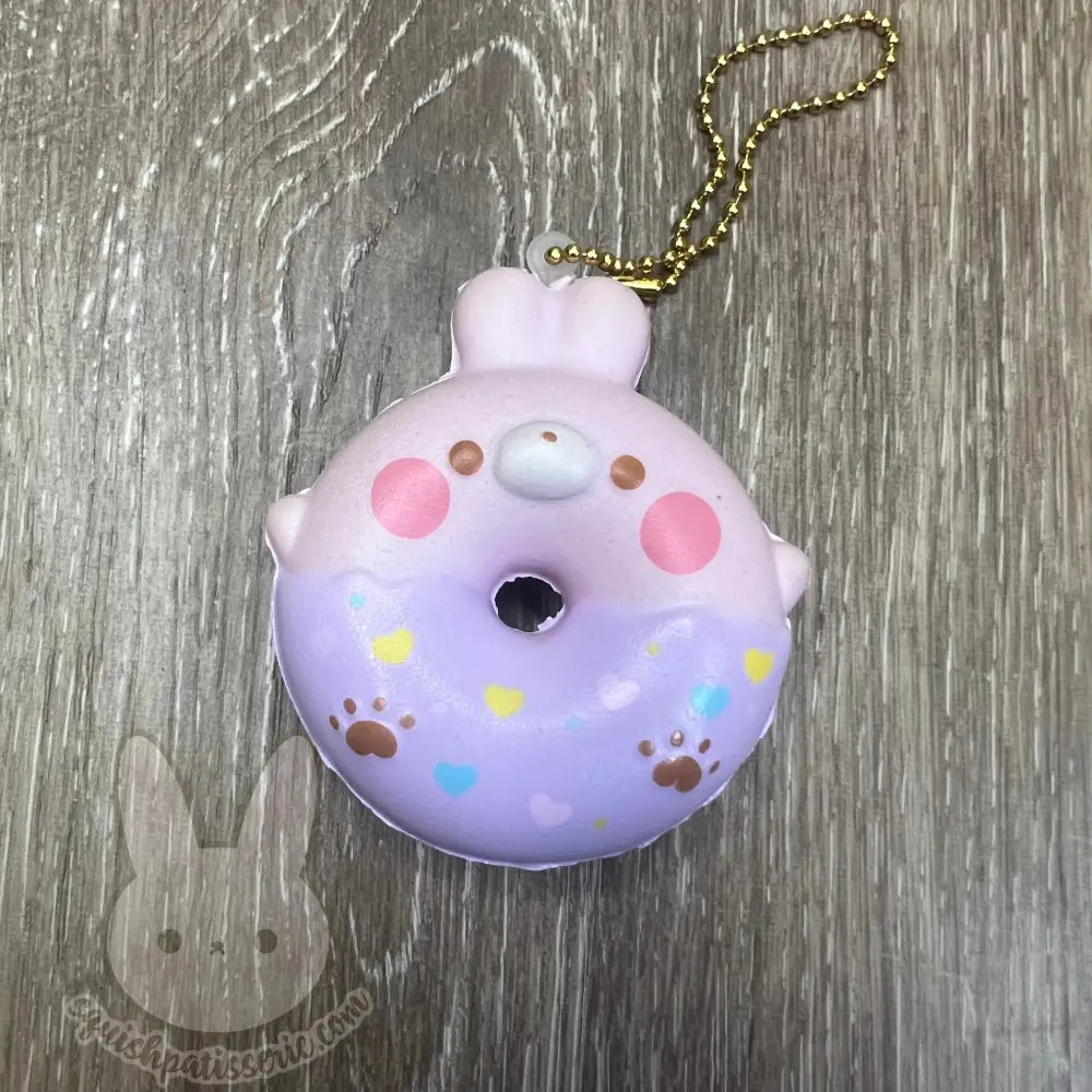 Mini Animal Donut Squishy Bunny