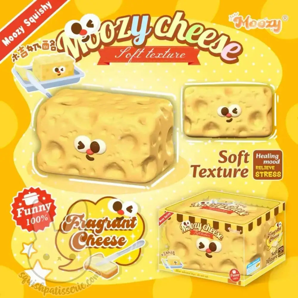 Moozy Cheese Squishy