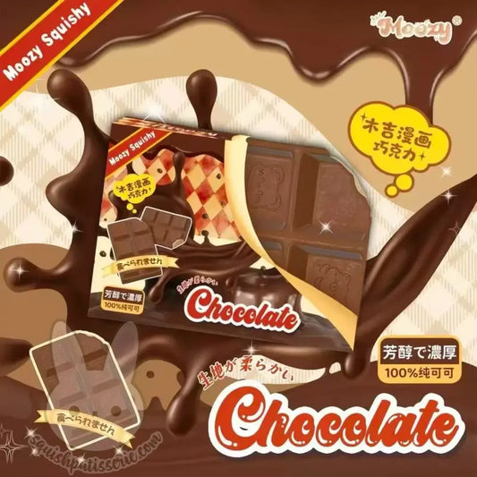 Moozy Chocolate Bar Squishy