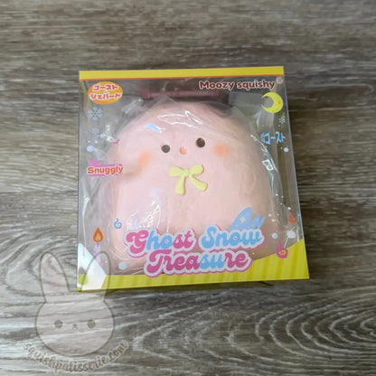 Moozy Ghost Snow Treasure Squishy