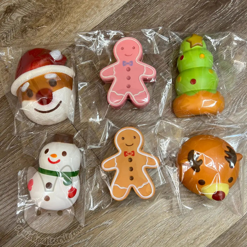 Mother Garden Christmas Squishy Full Set (6)