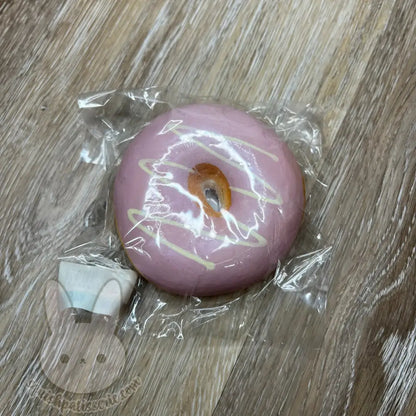 Mother Garden Donut Squishy Pink W/ White Drizzle