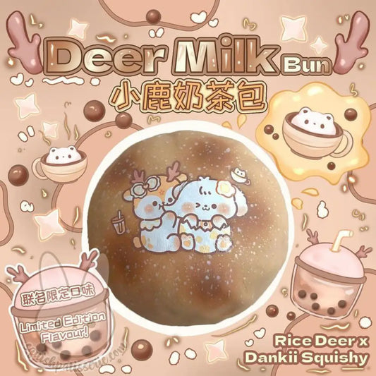 [Pre-Order] Rice Deer Baby Milk Tea Bun