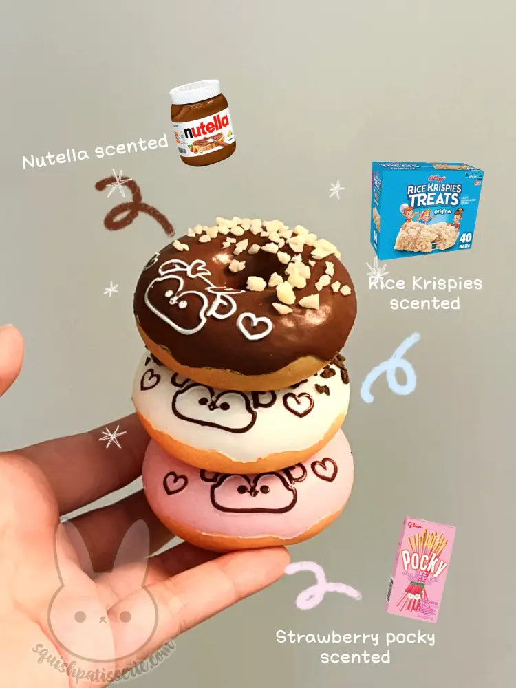 [PRE-ORDER] Rice Deer Doughnut Box Squishy Set