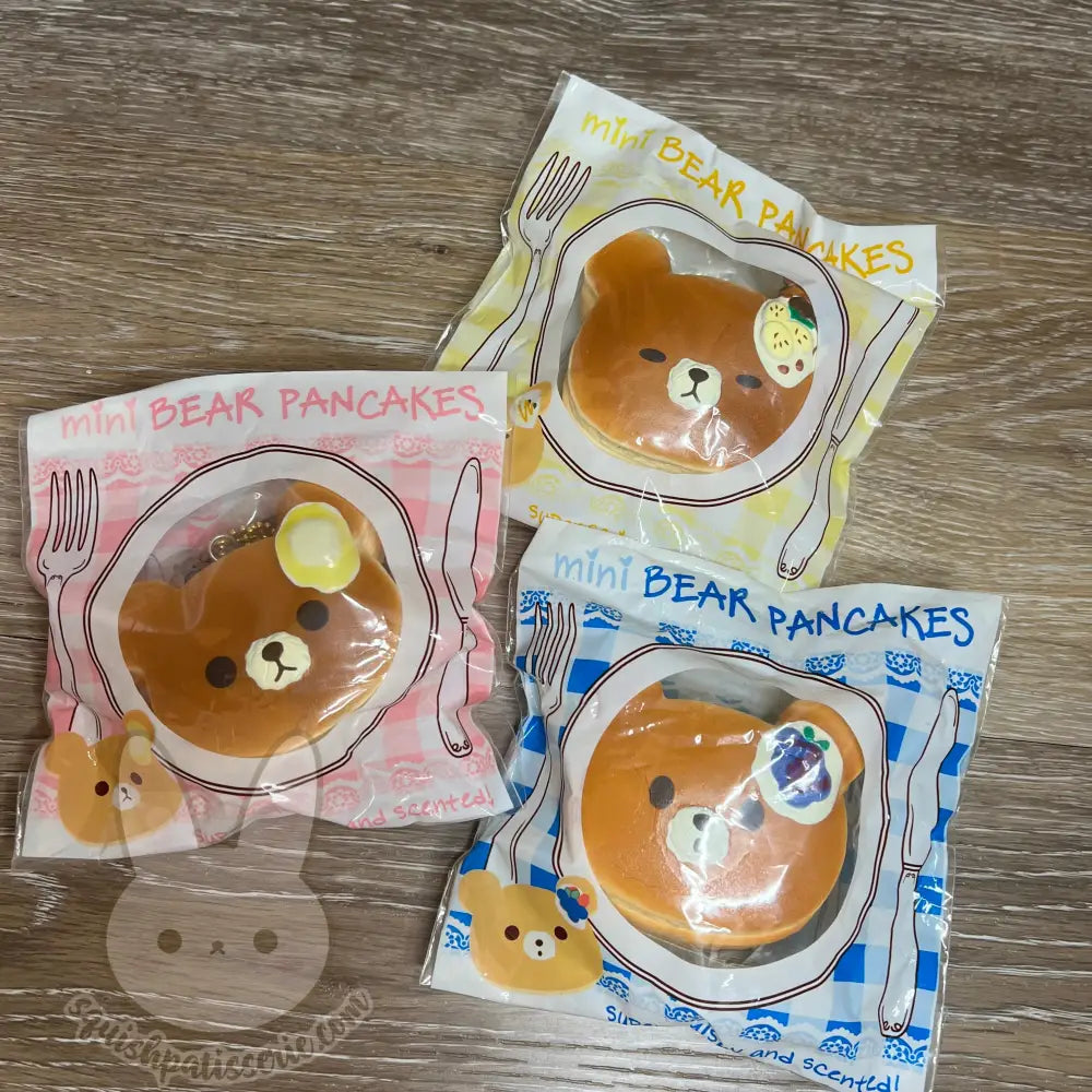 Puni Maru Bear Mini Pancake Squishy