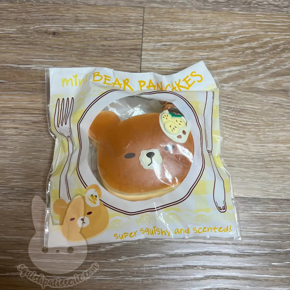 Puni Maru Bear Mini Pancake Squishy - banana