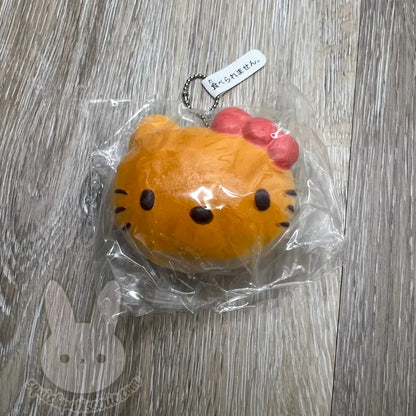 Rare 2010 Hello Kitty Rement Squishy Head Bun