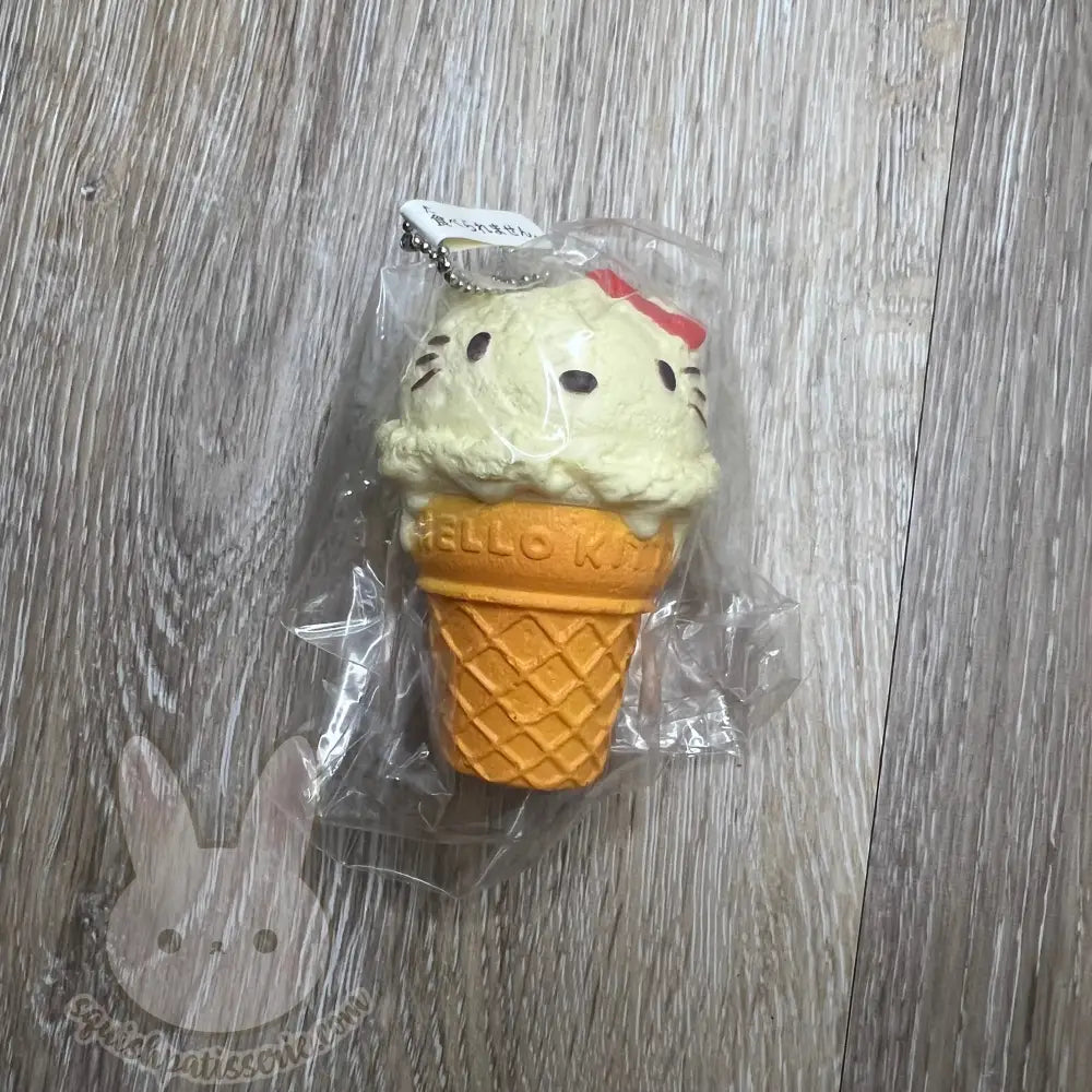 Rare 2010 Hello Kitty Rement Squishy Ice Cream