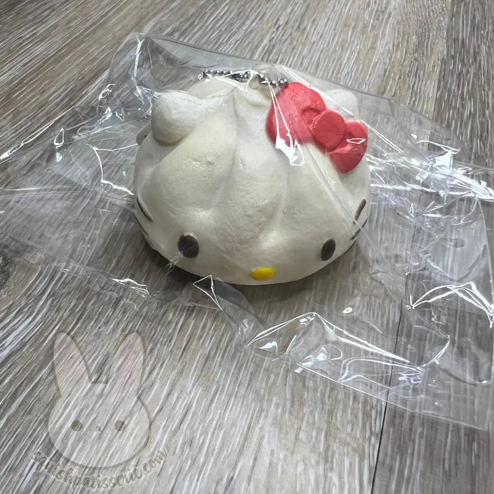 Rare 2010 Hello Kitty Rement Squishy Steam Bun (Repacked)